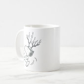 Erdnüsse | Snoopy Rentier Kaffeetasse (Vorderseite Links)