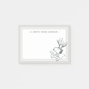 Erdnüsse Snoopy Rentier Post-it Klebezettel