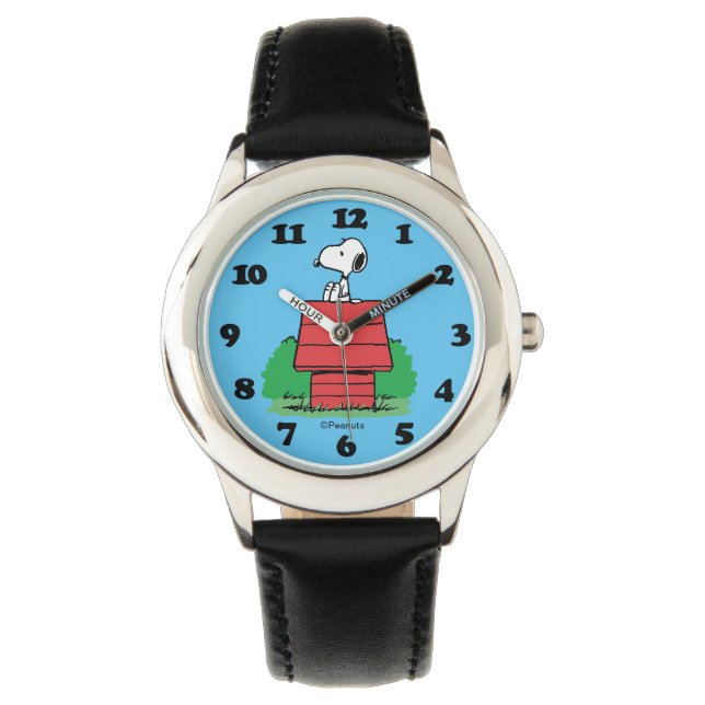 Erdnüsse | Snoopy Reston Doghouse Armbanduhr (Vorderseite)