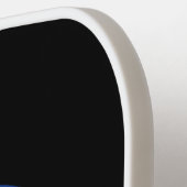 Erdnüsse | Snoopy Row Stärke & Mut Abzeichen Pickleball Schläger (Linke Seite)