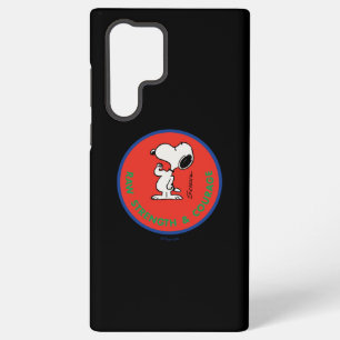 Erdnüsse Snoopy Row Stärke & Mut Abzeichen Samsung Galaxy Hülle