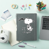 Erdnüsse | Snoopy Running Aufkleber (iPad Hülle)