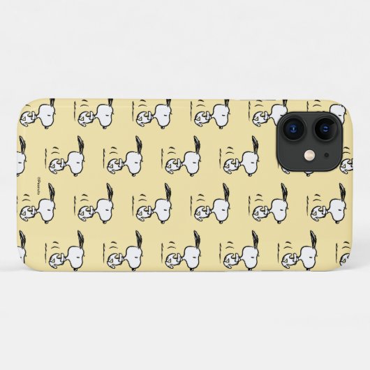 Erdnüsse | Snoopy Running Case-Mate iPhone Hülle (Rückseite (Horizontal))