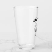 Erdnüsse | Snoopy Running Glas (Rechts)