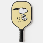 Erdnüsse | Snoopy Running Pickleball Schläger (Rückseite)