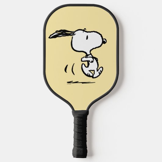 Erdnüsse | Snoopy Running Pickleball Schläger (Rückseite)