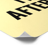 Erdnüsse | Snoopy Running Poster (Ecke)