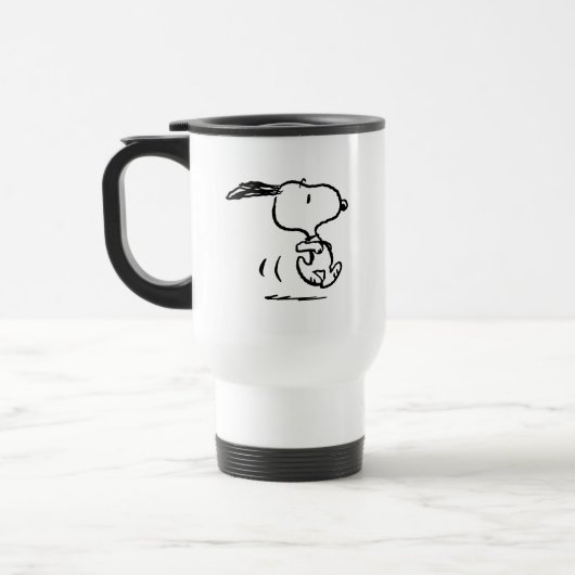 Erdnüsse | Snoopy Running Reisebecher (Links)
