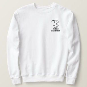 Erdnüsse Snoopy Running Sweatshirt