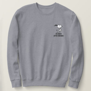 Erdnüsse Snoopy Running Sweatshirt