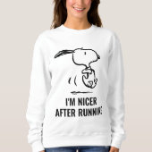 Erdnüsse | Snoopy Running Sweatshirt (Vorderseite)