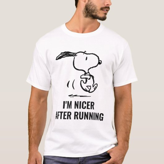 Erdnüsse | Snoopy Running T-Shirt (Vorderseite)