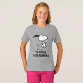 Erdnüsse | Snoopy Running T-Shirt (Vorne ganz)