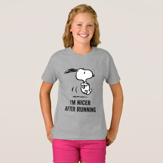 Erdnüsse | Snoopy Running T-Shirt (Vorne ganz)