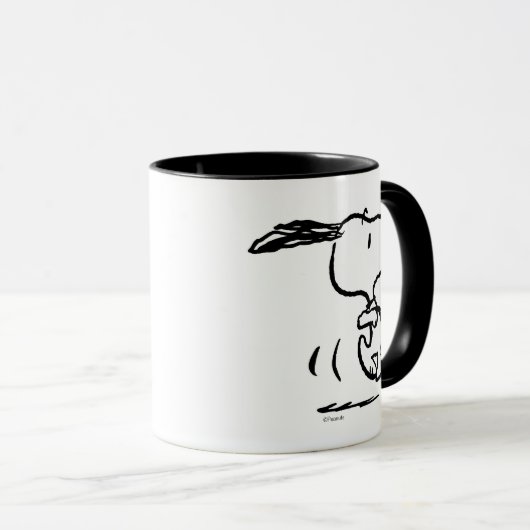 Erdnüsse | Snoopy Running Tasse (VorderseiteRechts)