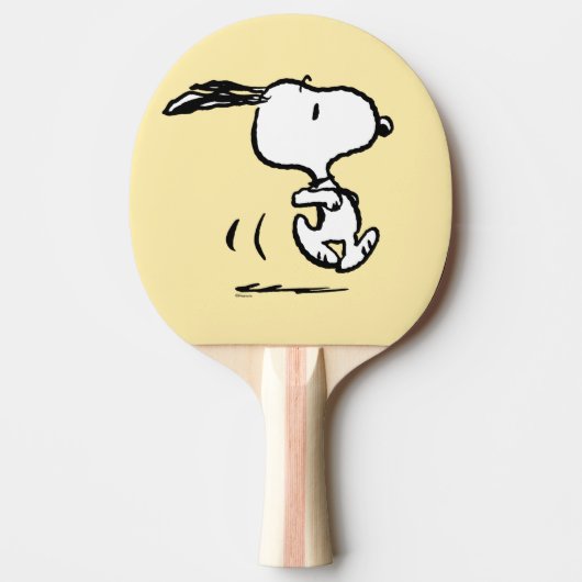 Erdnüsse | Snoopy Running Tischtennis Schläger (Vorderseite)