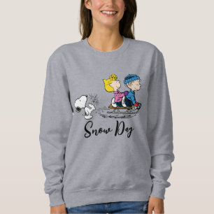 Erdnüsse Snoopy, Sally & Linus Sled Riding Sweatshirt