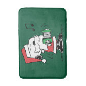 Erdnüsse | Snoopy Santa Claus Accordian Badematte (Vorderseite Vertikal)