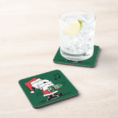 Erdnüsse | Snoopy Santa Claus Accordian Getränkeuntersetzer (Rechte Seite)