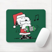 Erdnüsse | Snoopy Santa Claus Accordian Mousepad (Mit Mouse)