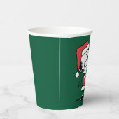 Erdnüsse | Snoopy Santa Claus Accordian Pappbecher (Rechts)