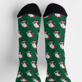 Erdnüsse | Snoopy Santa Claus Accordian Socken (Oben)