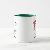 Erdnüsse | Snoopy Santa Claus Accordian Tasse (Zentrum)