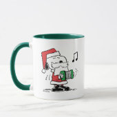 Erdnüsse | Snoopy Santa Claus Accordian Tasse (Links)