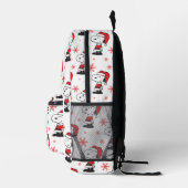 Erdnüsse | Snoopy Santa Claus Bedruckter Rucksack (Rechts)