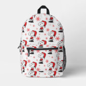 Erdnüsse | Snoopy Santa Claus Bedruckter Rucksack (Vorderseite)