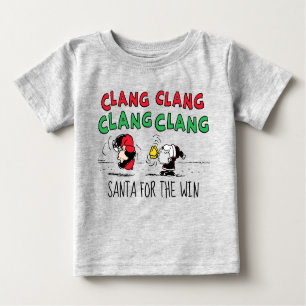Erdnüsse   Snoopy Santa Claus & Lucy Baby T-shirt