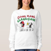 Erdnüsse | Snoopy Santa Claus & Lucy Sweatshirt (Vorderseite)