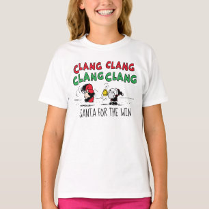 Erdnüsse   Snoopy Santa Claus & Lucy T-Shirt