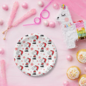 Erdnüsse | Snoopy Santa Claus Pappteller (Party)