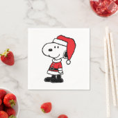 Erdnüsse | Snoopy Santa Claus Serviette (Beispiel)