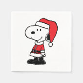 Erdnüsse | Snoopy Santa Claus Serviette (Vorderseite)