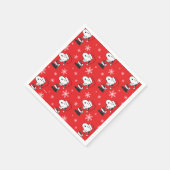 Erdnüsse | Snoopy Santa Claus Serviette (Ecke)