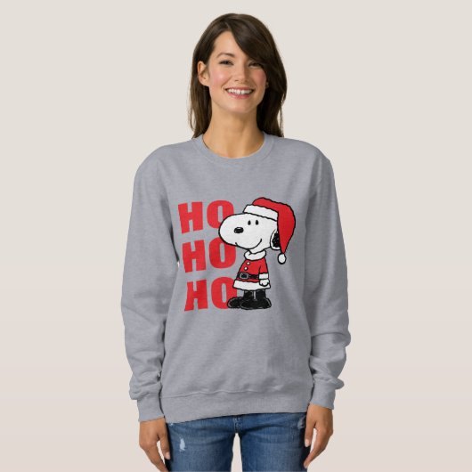 Erdnüsse | Snoopy Santa Claus Sweatshirt (Vorne ganz)