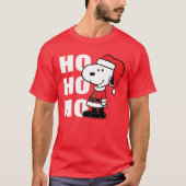 Erdnüsse | Snoopy Santa Claus T-Shirt (Vorderseite)