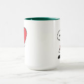 Erdnüsse | Snoopy Santa Claus Tasse (Zentrum)