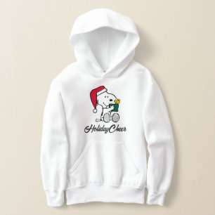 Erdnüsse Snoopy Santa & Woodstock Geschenk Hoodie