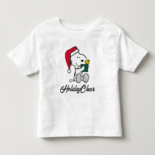 Erdnüsse Snoopy Santa & Woodstock Geschenk Kleinkind T-shirt