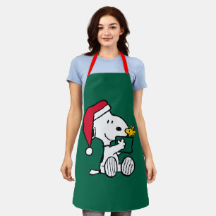 Erdnüsse Snoopy Santa & Woodstock Geschenk Schürze
