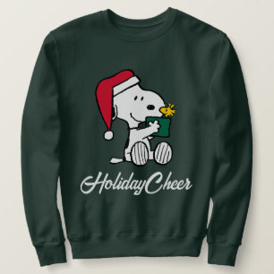 Erdnüsse Snoopy Santa & Woodstock Geschenk Sweatshirt