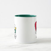 Erdnüsse | Snoopy Santa & Woodstock Geschenk Tasse (Zentrum)
