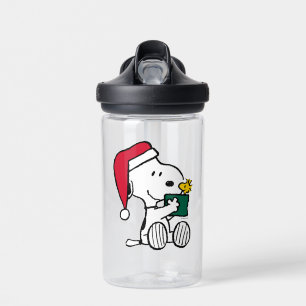 Erdnüsse   Snoopy Santa & Woodstock Geschenk Trinkflasche