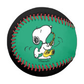 Erdnüsse | Snoopy Saxophone Player Baseball (Vorderseite Links)