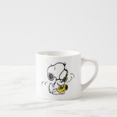 Erdnüsse | Snoopy Saxophone Player Espressotasse (Rechts)