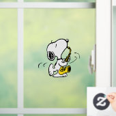 Erdnüsse | Snoopy Saxophone Player Fensteraufkleber (Zuhause)