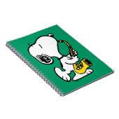 Erdnüsse | Snoopy Saxophone Player Notizblock (Rechte Seite)